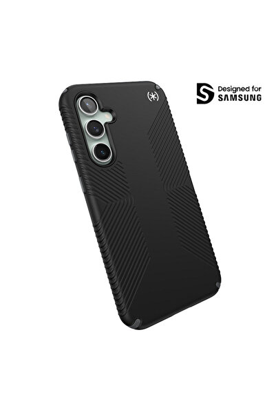 Speck Presidio2 Grip - Husă Samsung Galaxy S23 FE (Negru/Negru/Alb)