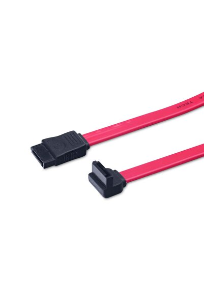 PremiumCord Cablu SATA 0,5m 1x90°+1x conector drept