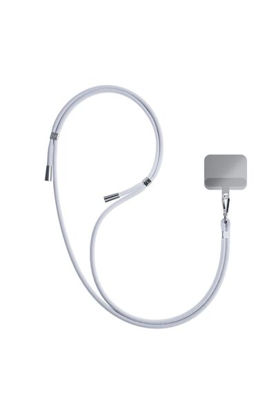 3MK Șnur pentru telefon - EasyClip - gri