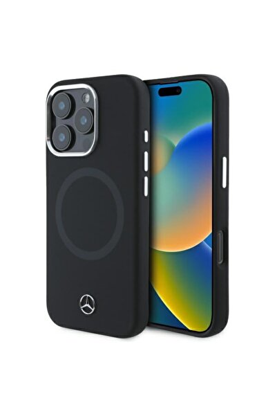 Mercedes Benz Mercedes MEHMP16L23SUTTK iPhone 16 Pro 6.3 " negru carcasă rigi...