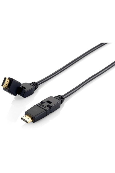 EQUIP HDMI HS Ethernet 2.0 18Gb 180¬∞ 4K/60Hz 3.00m schwarz Polybeutel