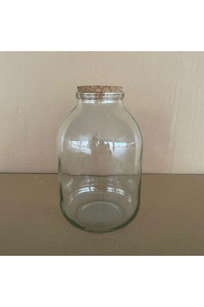 Pause Art Home Aktar, Bakkali̇ye, Nostalji̇ Glass Jar with Wooden Lid - 3000 ...