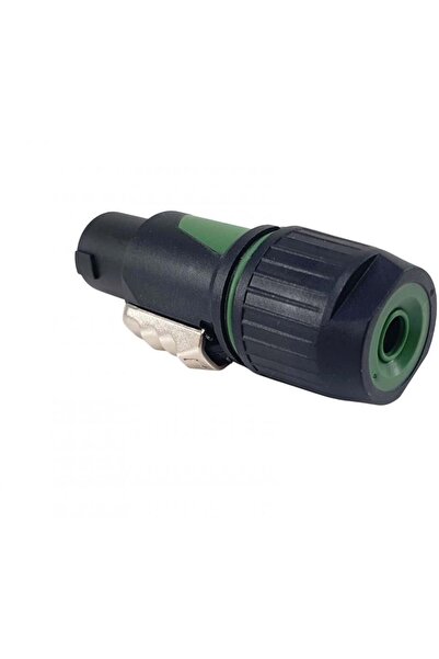 EQUIP Conector de cablu Speakon cu 4 poli, negru