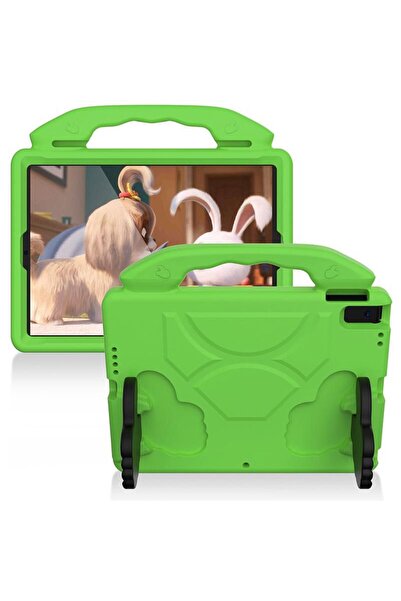 eSTUFF Husă verde HANDY pentru copii, pentru iPad generația a 11-a/a 10-a, cu...