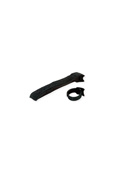 Roline VALUE rzep z pƒotelkƒÖ, 20 bucăți, 20 mm, negru, 15 cm