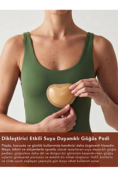De Bijoura Costum de baie bikini pentru femei, cu pernă de susținere pentru p...