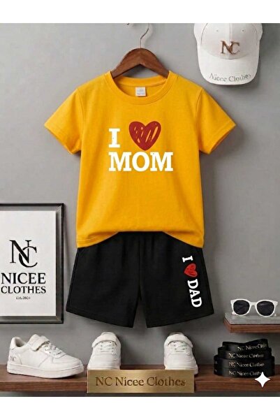 NC Nicee Clothes LETNJA DEČJA MAJICA I KRATKE PANTALONE UNISEKS (ŠTAMPA JA VO...
