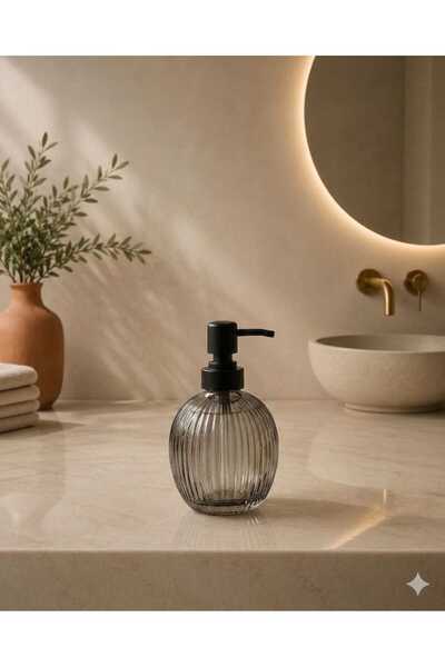 balsa group Mrk model colored thick glass liquid soap dispenser 450ml