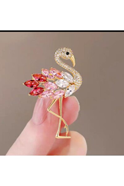 asc.home Flamingo model broş 5 cm yükseklik
