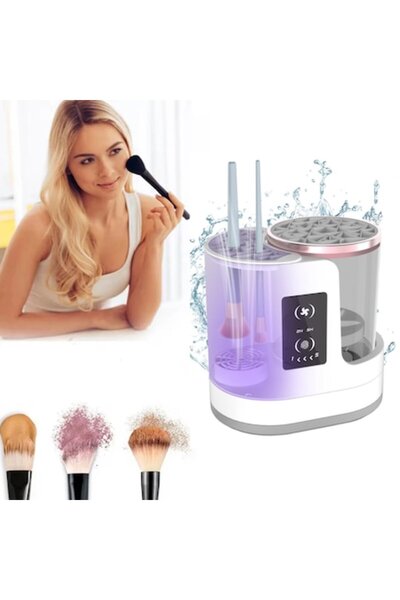 OEM Icoverse Professional 3-in-1 Makeup Brush Cleaner & Dryer, Auto/Manual Wa...