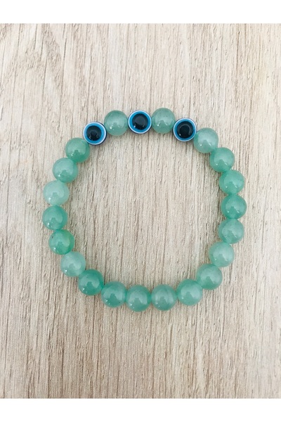 MK tasarım Real aventurine stone bracelet mk.300.10