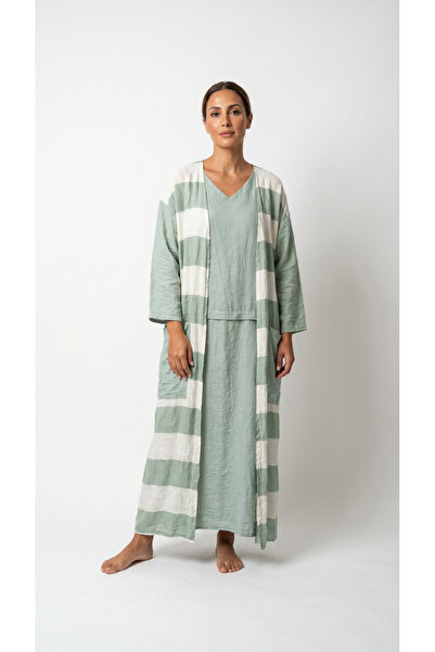 Şeker Portakalım Sleeveless Dress and Double Cap Set