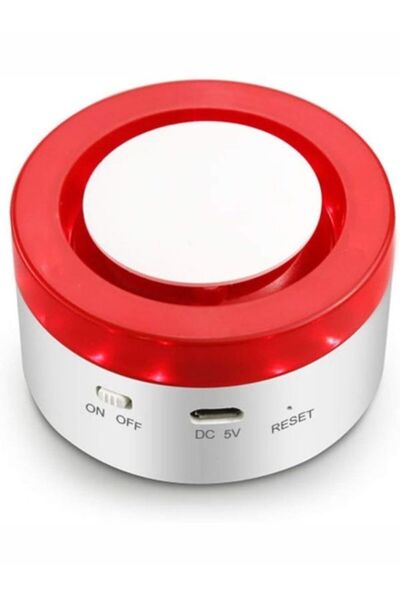 GÜMRÜK BEY Aixi-Shs Smart Wi-Fi 433Mhz Strobe Siren Home Security Alarm