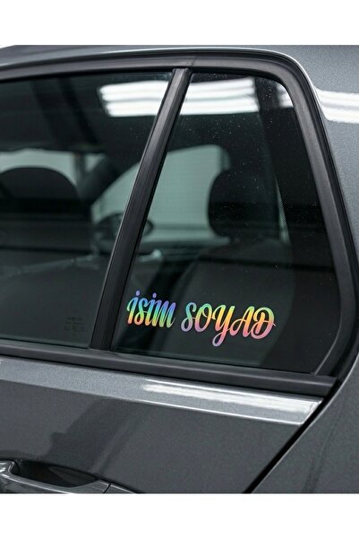 shop Kişiye Özel Hologram Folyo 20x4 CM Sticker
