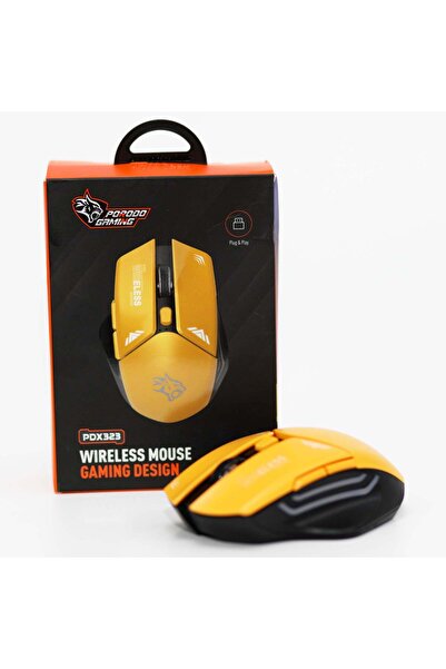 Porodo Gaming PDX 323 Wireless Mouse – 2.4 G Gaming Design Mouse