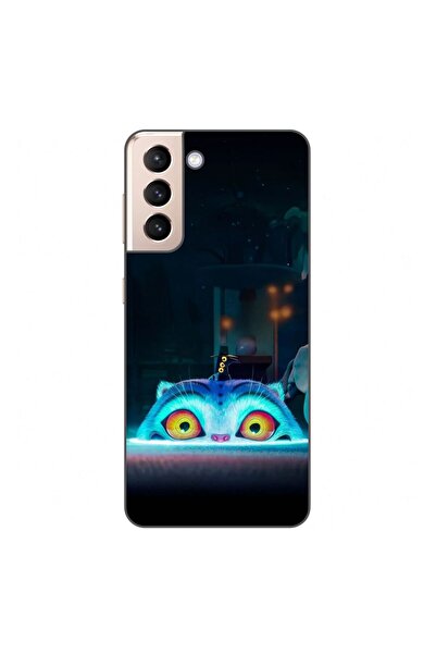OEM Husa compatibila cu Samsung Galaxy S21 Silicon Gel Tpu Model KPop Demon H...