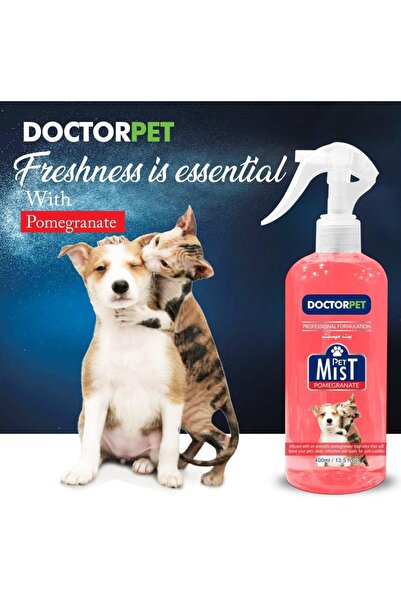 Doctor Pet Pomegranate Fragrance Mist Cologne 400ML – Pet Safe Deodorizing Sp...