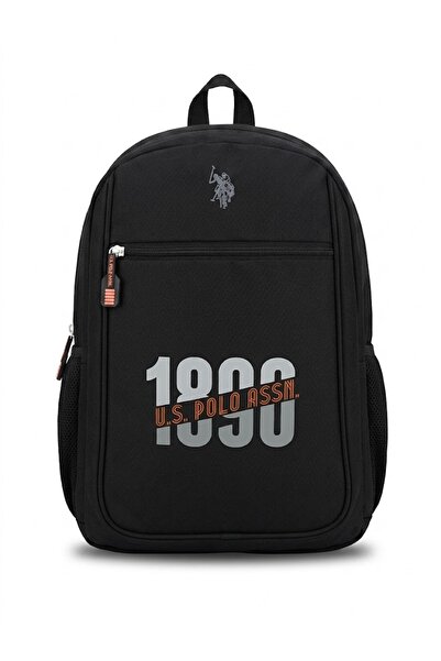 U.S. Polo Assn. Rucsac și geantă școlară unisex neagră PLCAN26075