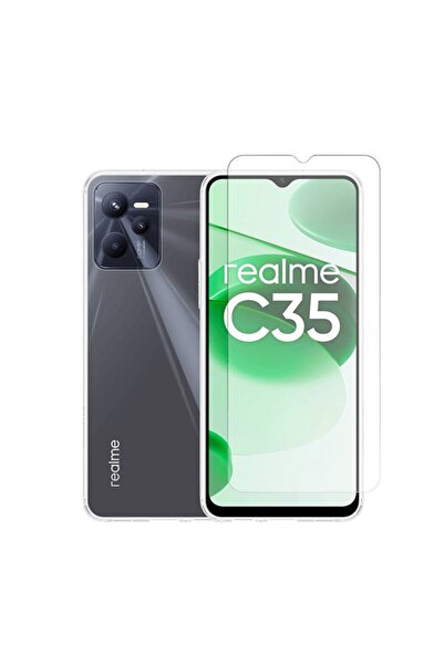 sscase Realme C35 Tempered Glass Transparent