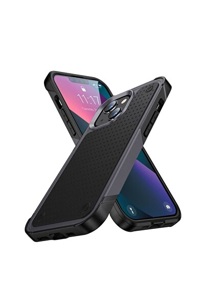 sscase Dotting Σκληρή Θήκη Σιλικόνης Grey/Black (Apple iPhone 13)