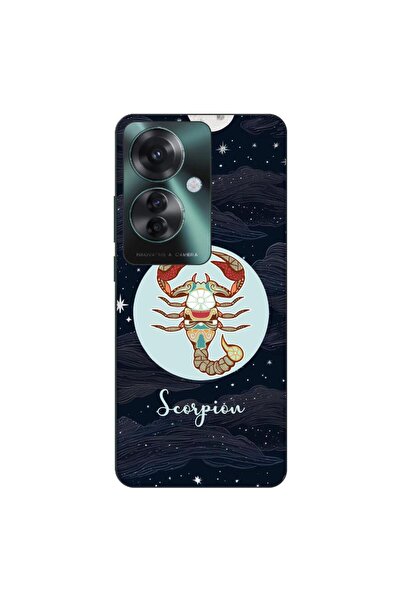 OEM Калъф, съвместим с Oppo Reno11 F 5G, силиконов гел TPU, с шарка Хороскоп ...
