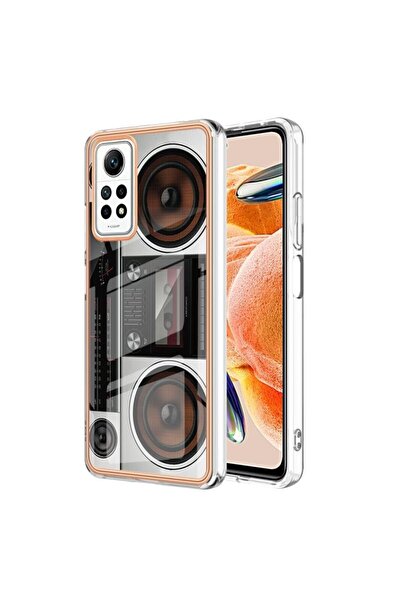sscase Electroplating Θήκη Σιλικόνης Retro Radio (Xiaomi Redmi Note 12 Pro 4G)