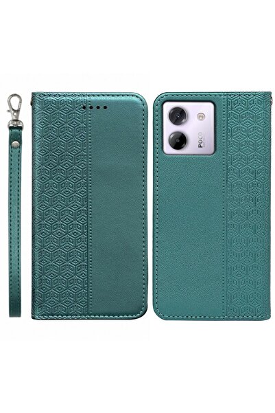 sscase Cubes Θήκη Βιβλίο Green (Xiaomi Poco M7 Pro 5G)