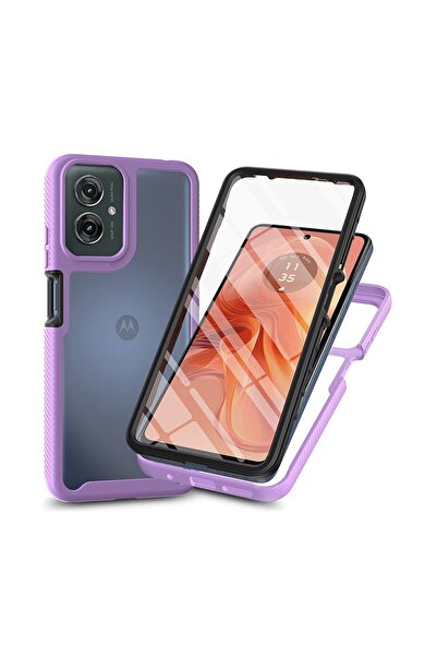 sscase 360 Degrees Coverage Σκληρή Θήκη Purple (Motorola Moto G55 5G)