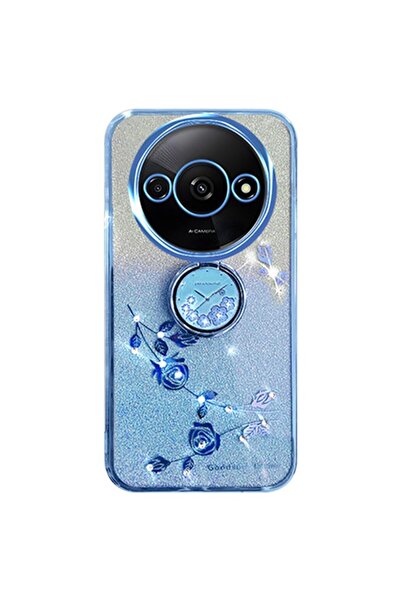 sscase Gradient Glitter Θήκη Σιλικόνης με Δαχτυλίδι Blue (Xiaomi Redmi A3)