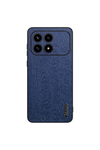 sscase Wood Σκληρή Θήκη Blue (Xiaomi Poco F8 Pro 5G)