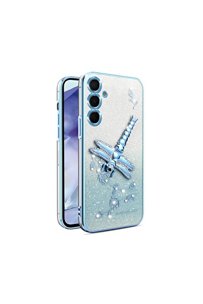 sscase Gradient Glitter Θήκη Σιλικόνης με Στήριγμα Blue (Samsung Galaxy A16 4...