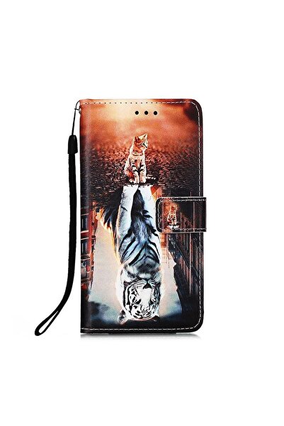 sscase Colored Θήκη Πορτοφόλι Cat And Tiger (Samsung Galaxy A23 5G)