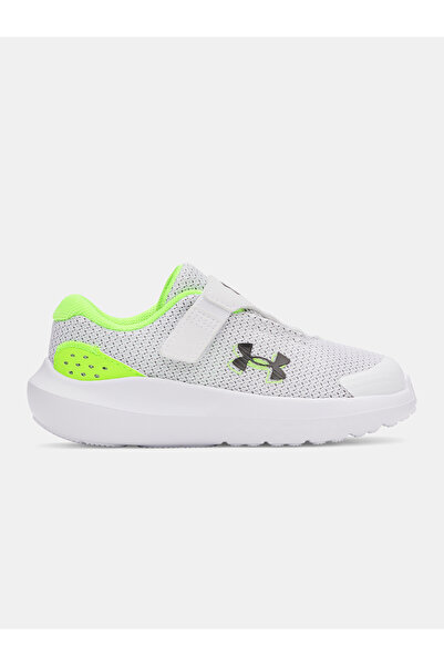 Under Armour Ghete de fotbal UA BINF Surge 4 AC-WHT
