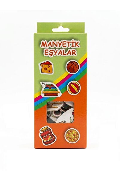 Gazi'nin Oyuncakları Manyetik Eşyalar Eğitici Mıknatıslı Magnet Seti - Magnet...