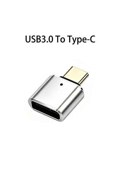 Choice31 USB 3.0 Silvery Mini Type-C to USB Adapter 3.0 USB-C Male OTG A Fema...