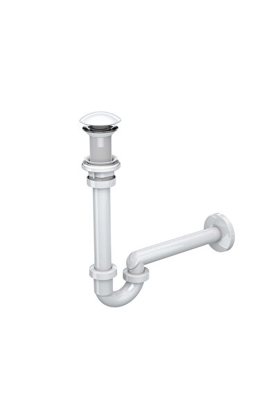 Casa Stile Sifon lavoar 220443 alb fara PP, clic-clac, cap ceramic, 250–250
