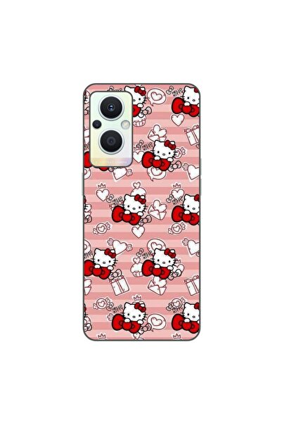 OEM Husa compatibila cu Oppo Reno7 Lite Silicon Gel Tpu Model Hello Kitty Roz...