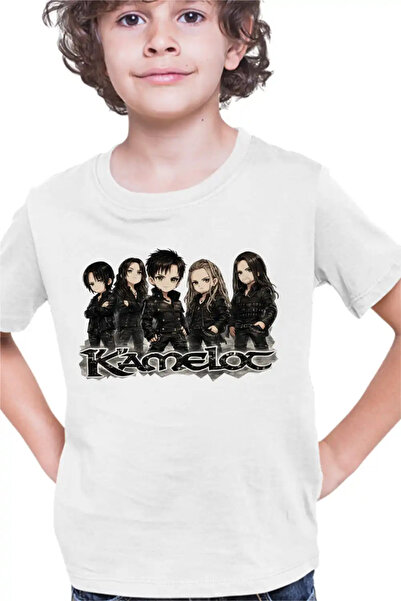 OEM Tricou Copii Baieti Kamelot Rock Band