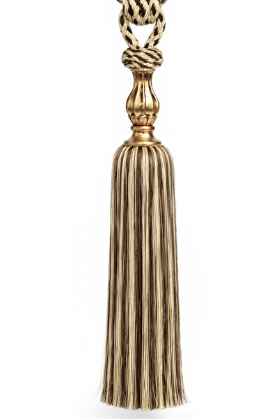 Sophia Decorative curtain rod PALACE, for lateral curtain attachment, gold or...