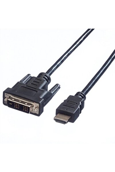 Lanberg HDMI to DVI-D Cable, 1.8 m, 18+1 Pins, CA-HDDV-10CC-0018-BK