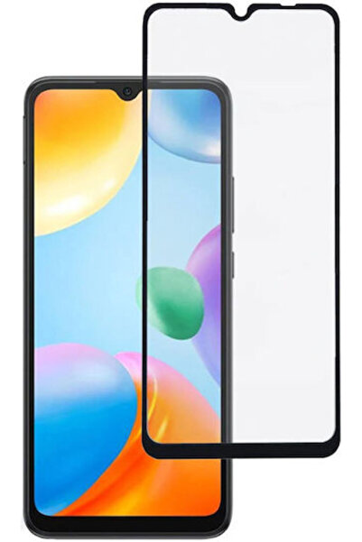 POWERTECH 5D Πλήρους Κάλυψης Σκληρυμένο Γυαλί Μαύρο (Xiaomi Redmi 10C/12C)