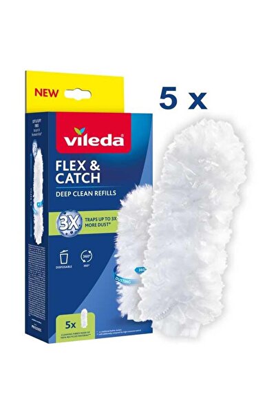 Vileda Flex&Catch Dust Duster Refills, 5 pcs