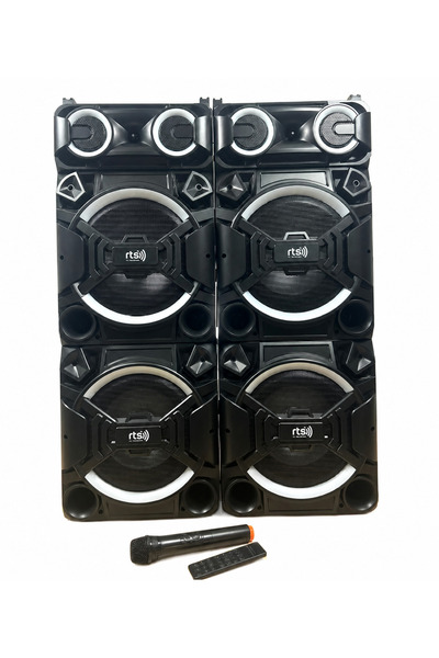 RTS Sistem Audio Profesional Activa și Pasiva cu Amplificator Bluetooth Incor...
