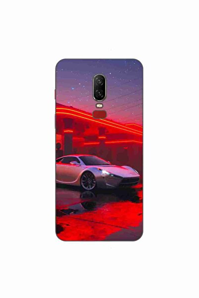 OEM Husa compatibila cu OnePlus 6 Silicon Gel Tpu Model Future Car