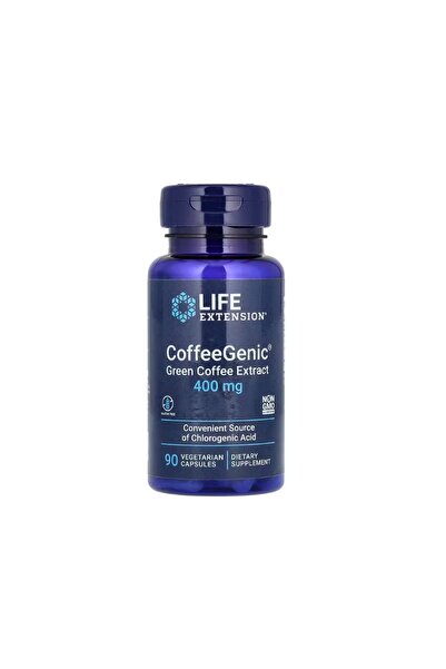 Life Extension CoffeeGenic (Extract de Cafea Verde) 400mg 90 capsule -