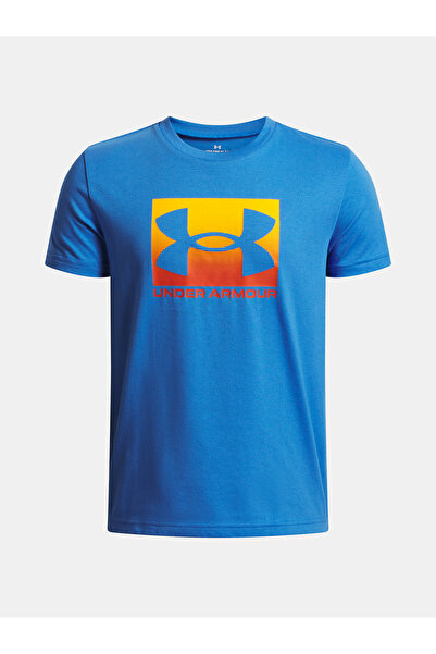 Under Armour Chlapecké tričko UA B BOXED SPORTS UPDATE SS-BLU