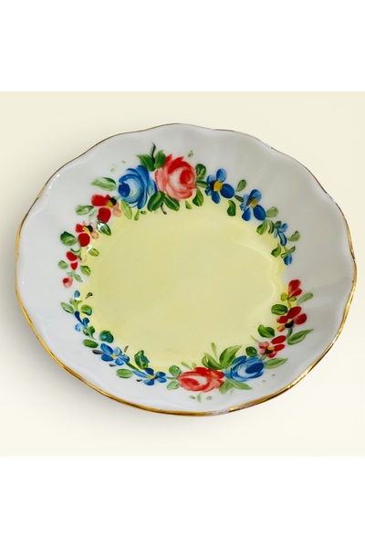 ELA'S CONCEPT 1 Piece of Çelenk Tea Plate