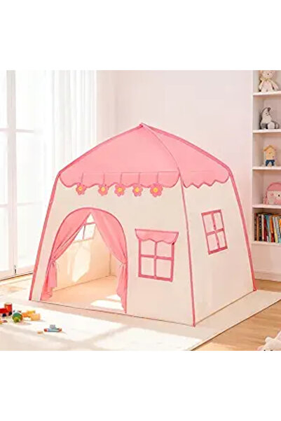Arabest Flower Kids Play Tent, Indoor Castle Playhouse for Girls & Toddlers 5...