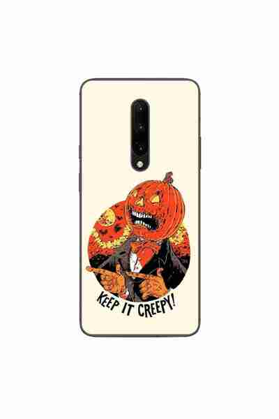 OEM Husa compatibila cu OnePlus 7 Pro Silicon Gel Tpu Model Halloween Keep it...