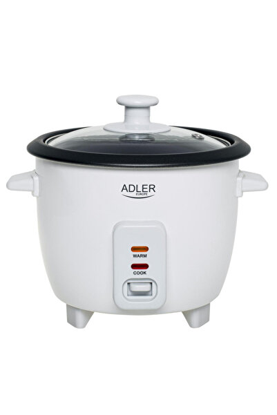 adler Оризоварка AD6418, 300W, 0.6л, бяла